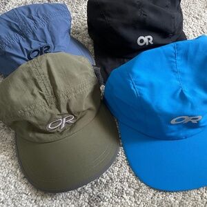 Outdoor Research Hat Cap 4 Pack! Lightweight UPF Sun Hat